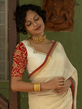 Suta Ready To Wear Woven Design Saree
