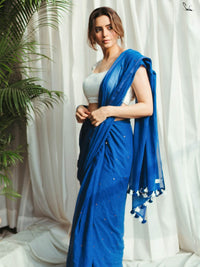 Midnight blue chumki