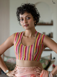 Stripped Pink Crossing