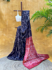 Sutrangi Craft (Pure Tussar Hand Needle Shibori Saree)