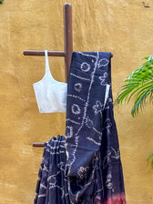 Sutrangi Craft (Pure Tussar Hand Needle Shibori Saree)