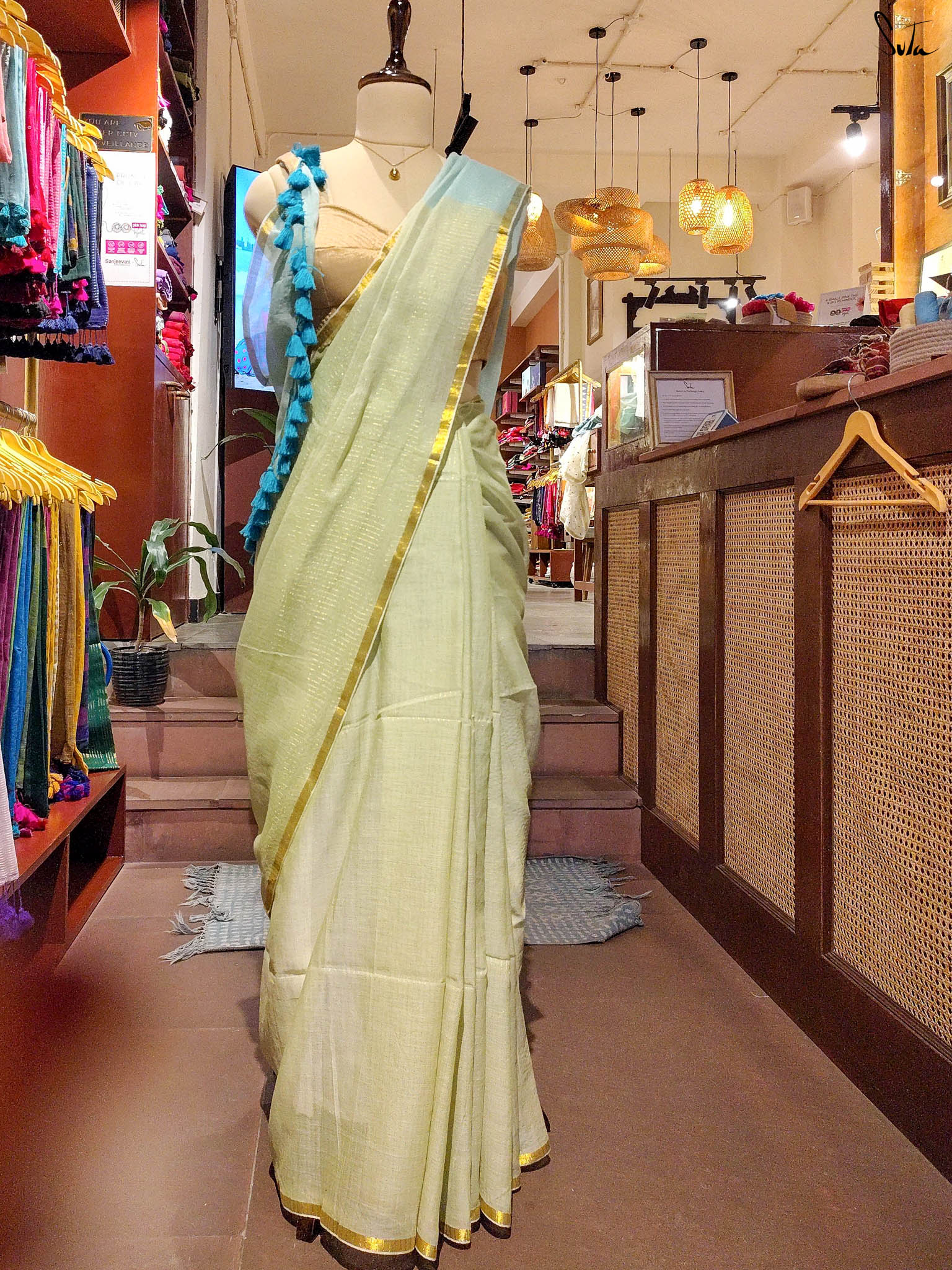 Teal sitara