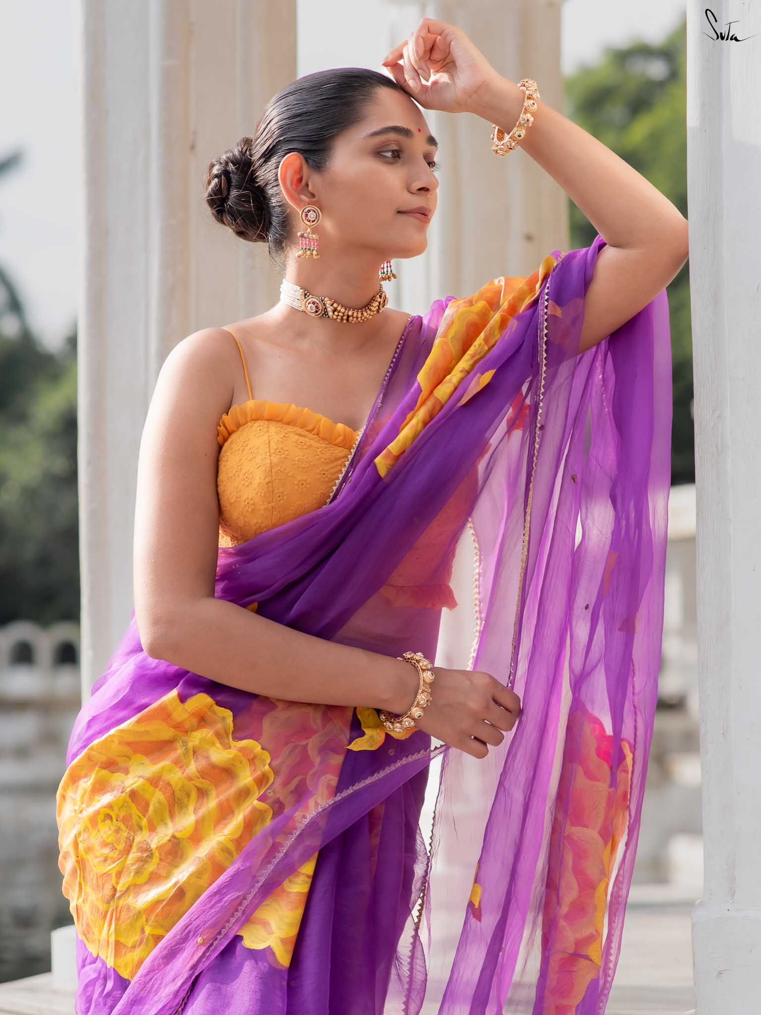 Velvet Marigold Blooms