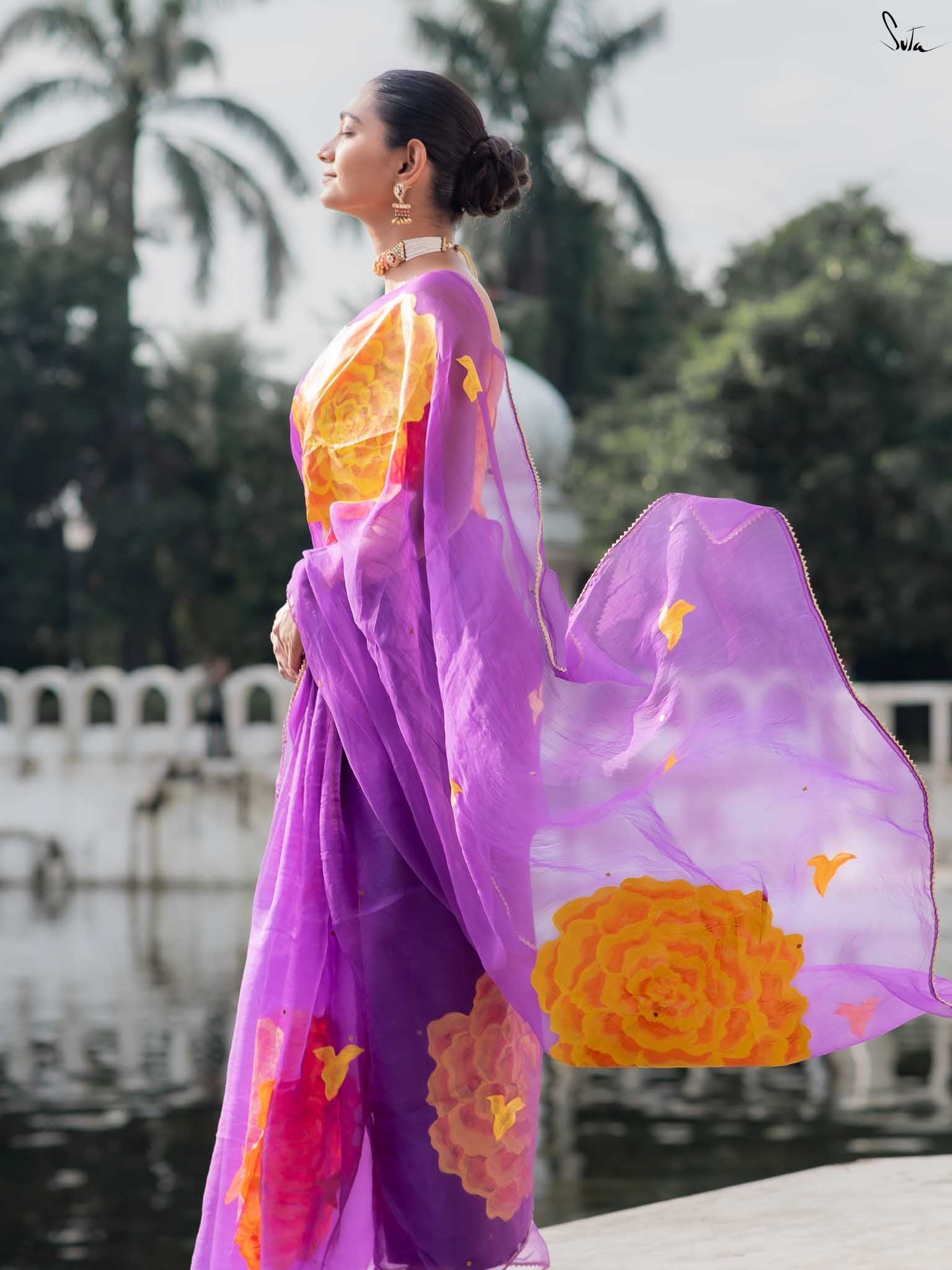 Velvet Marigold Blooms