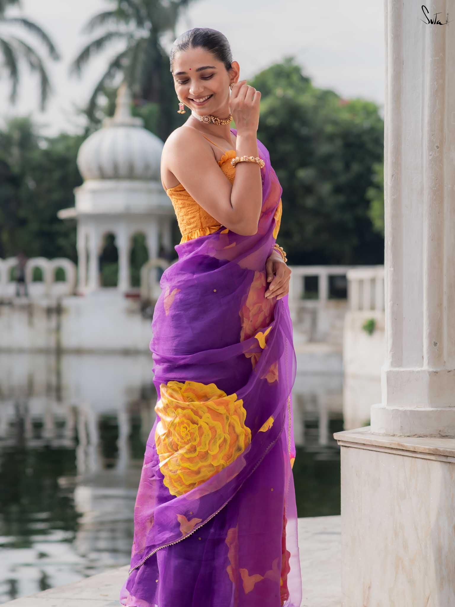 Velvet Marigold Blooms