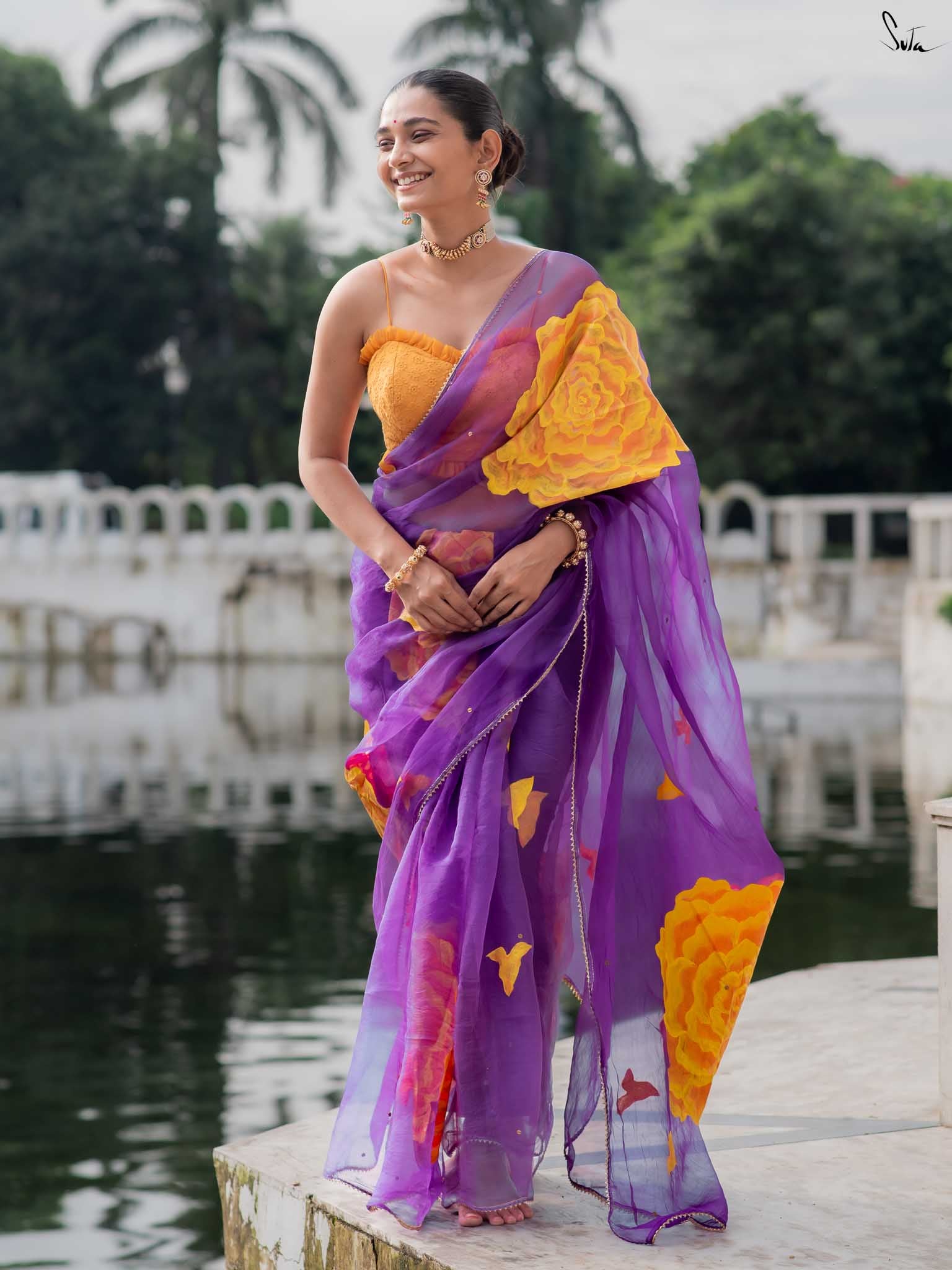 Velvet Marigold Blooms