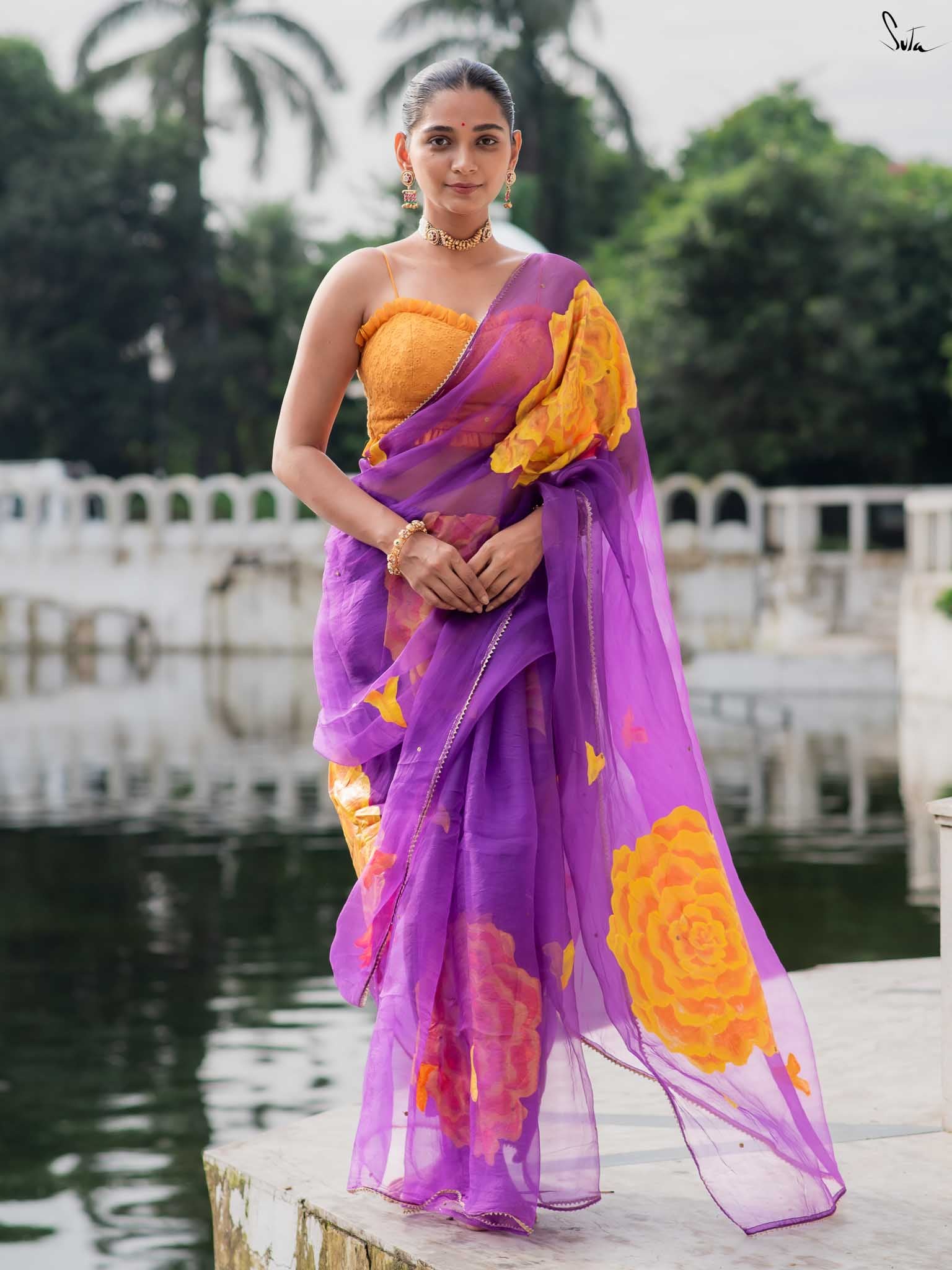 Velvet Marigold Blooms