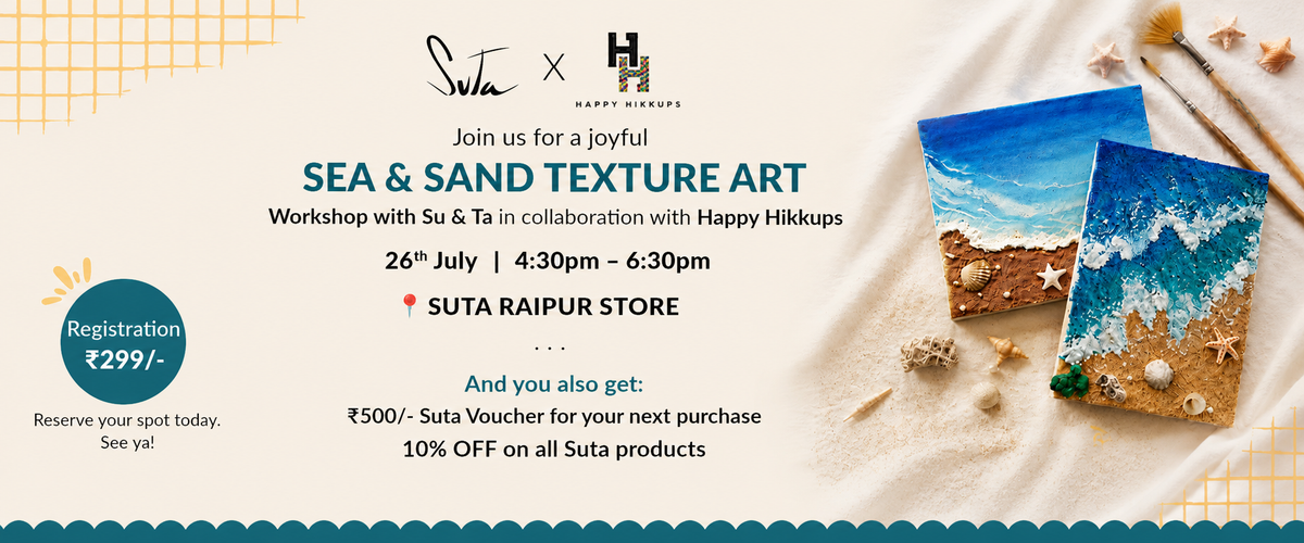 🌊 Sea & Sand Texture Art Workshop