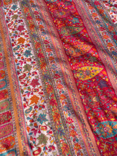 Willow Pashm Multicolour Woolen Saree