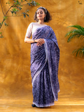 A Tale Of Violet Saree