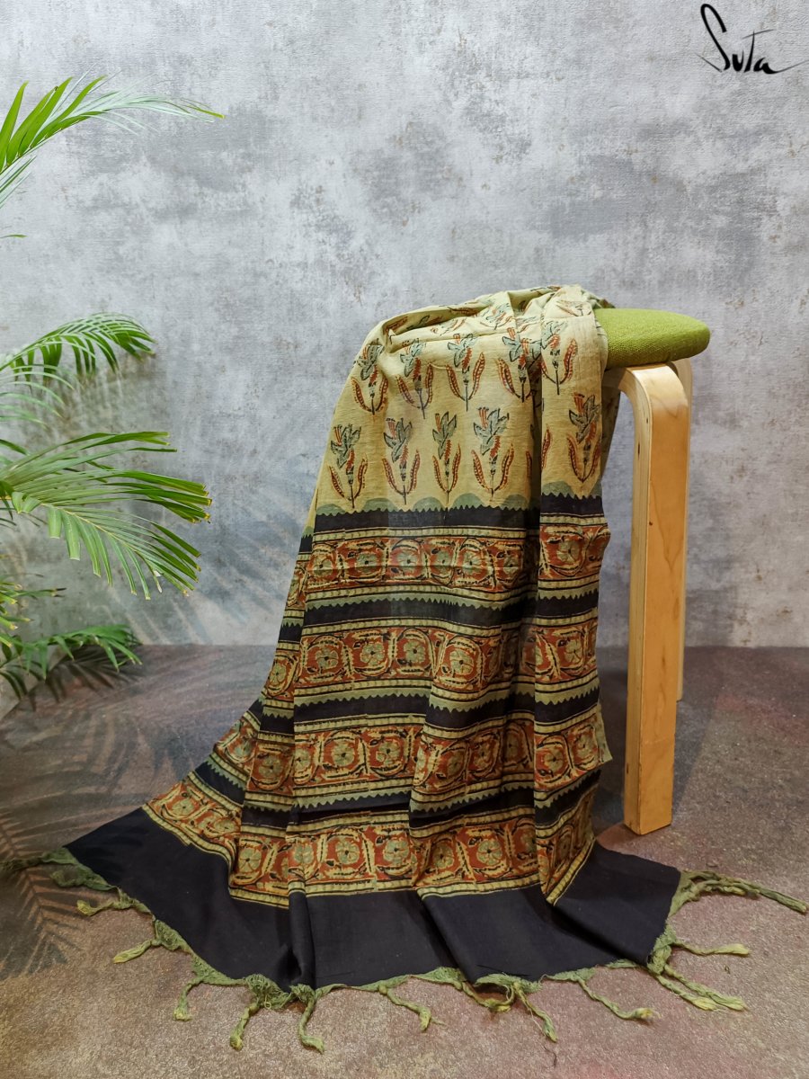 Autumn garden (Dupatta) - suta