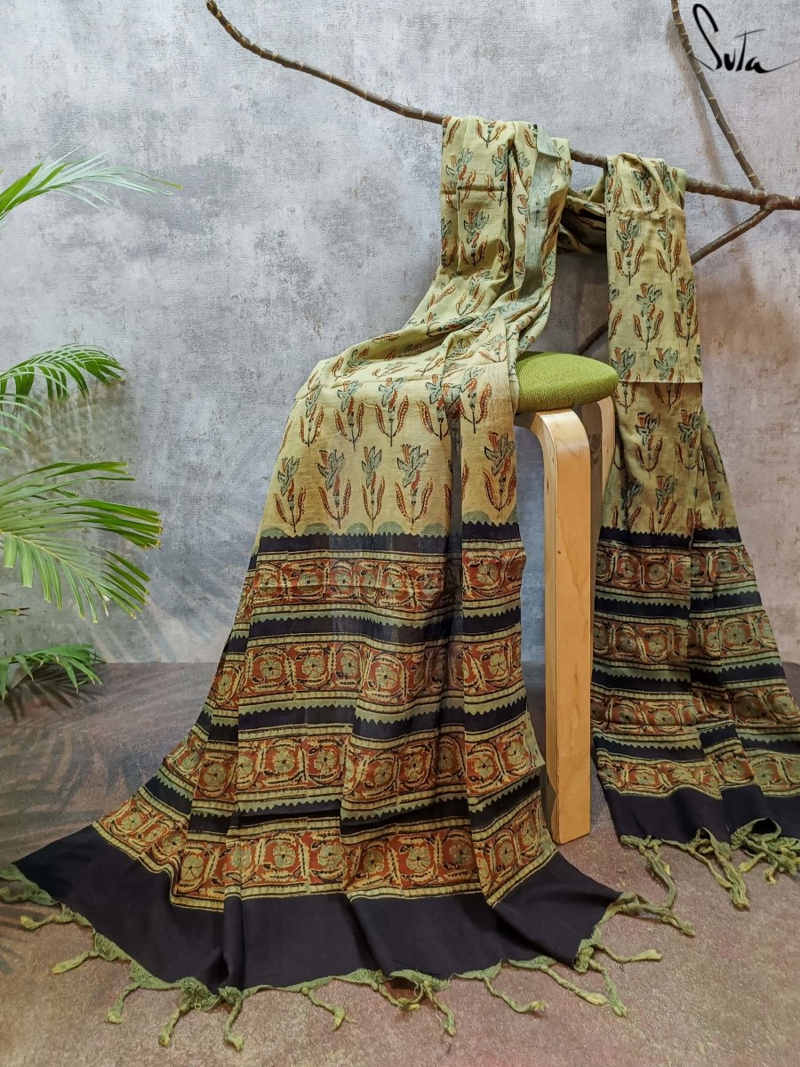 Autumn garden (Dupatta) - suta