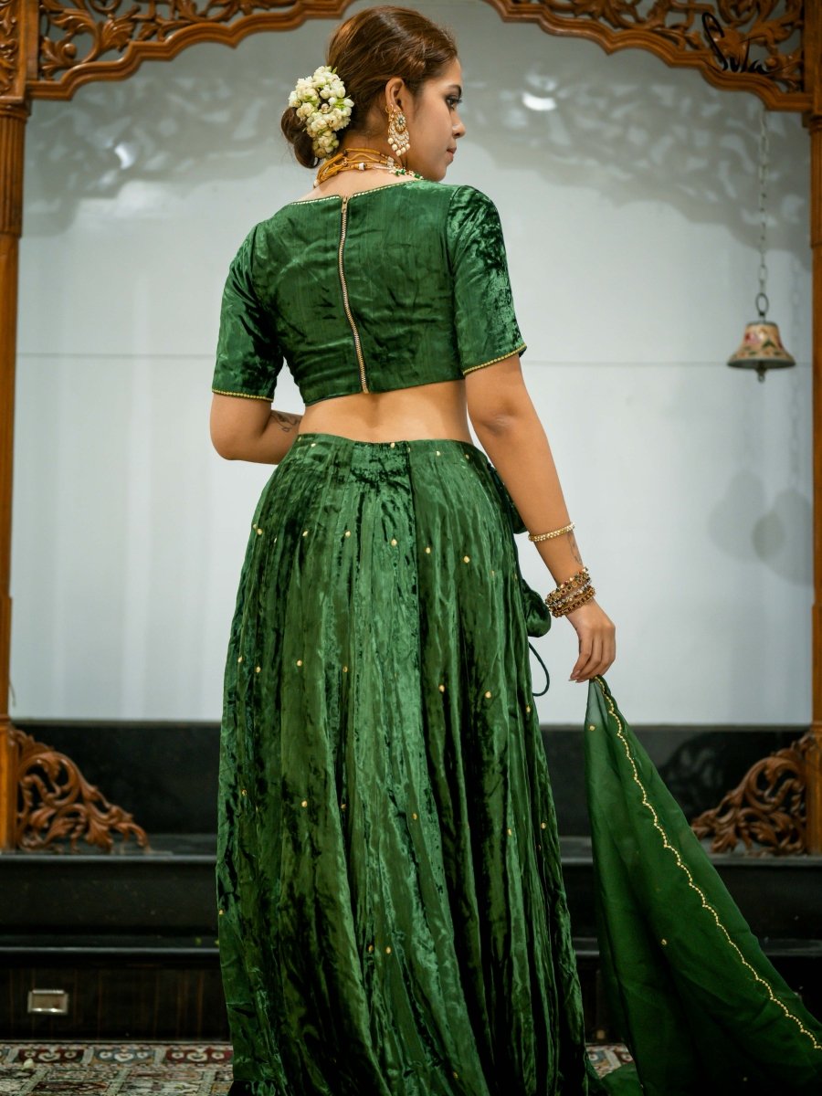 Bagicho mein Mehfil (Lehenga Set) - suta