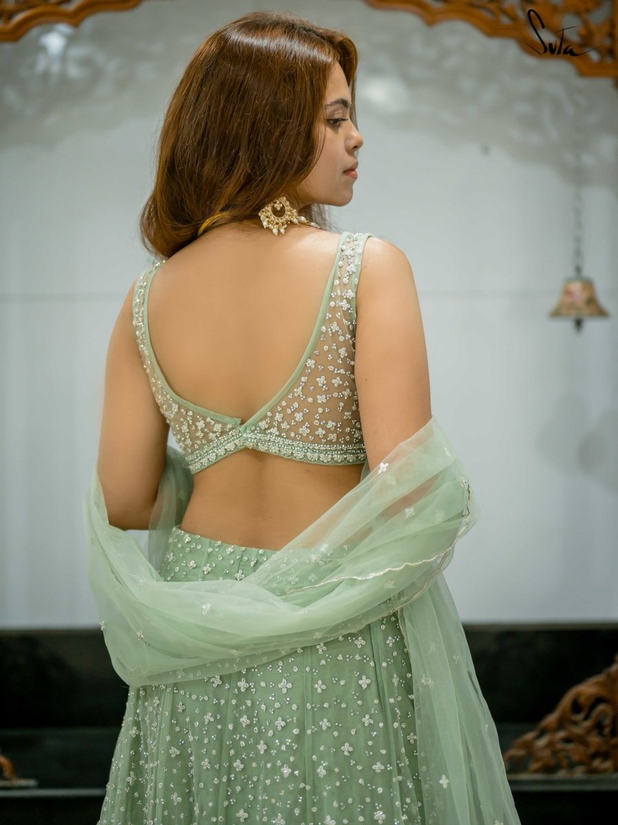 Barfeeli Subha (Lehenga Set) - suta