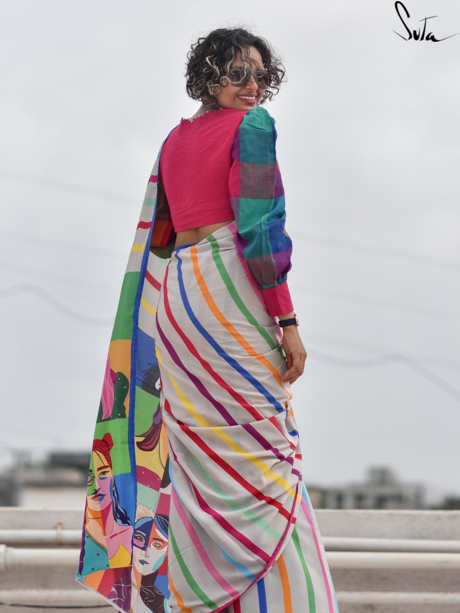 Beyond the box (Saree) - suta