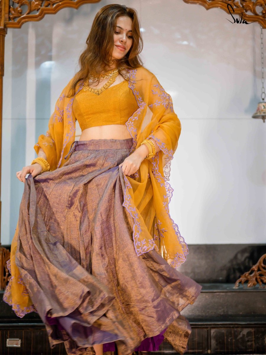 Bindu Sarovar (Lehenga Set) - suta