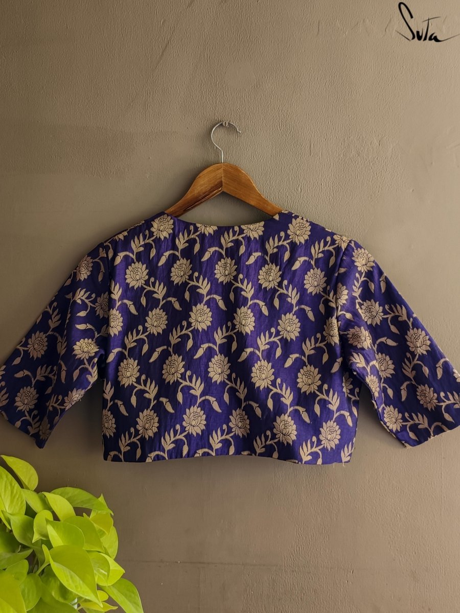 Blue water lily (Blouse) - suta