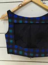 Blue Green Checkered