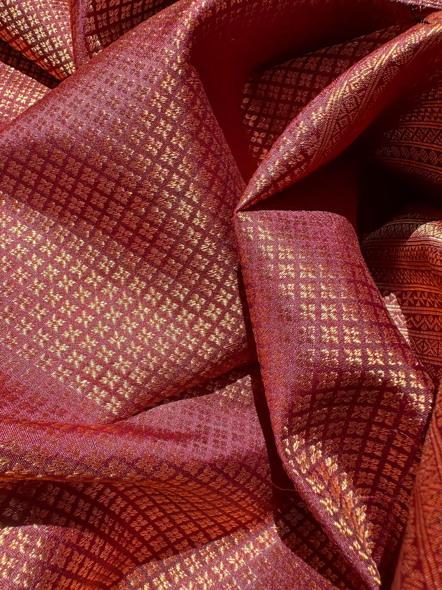 Indumati Purple Kanjivaram Saree