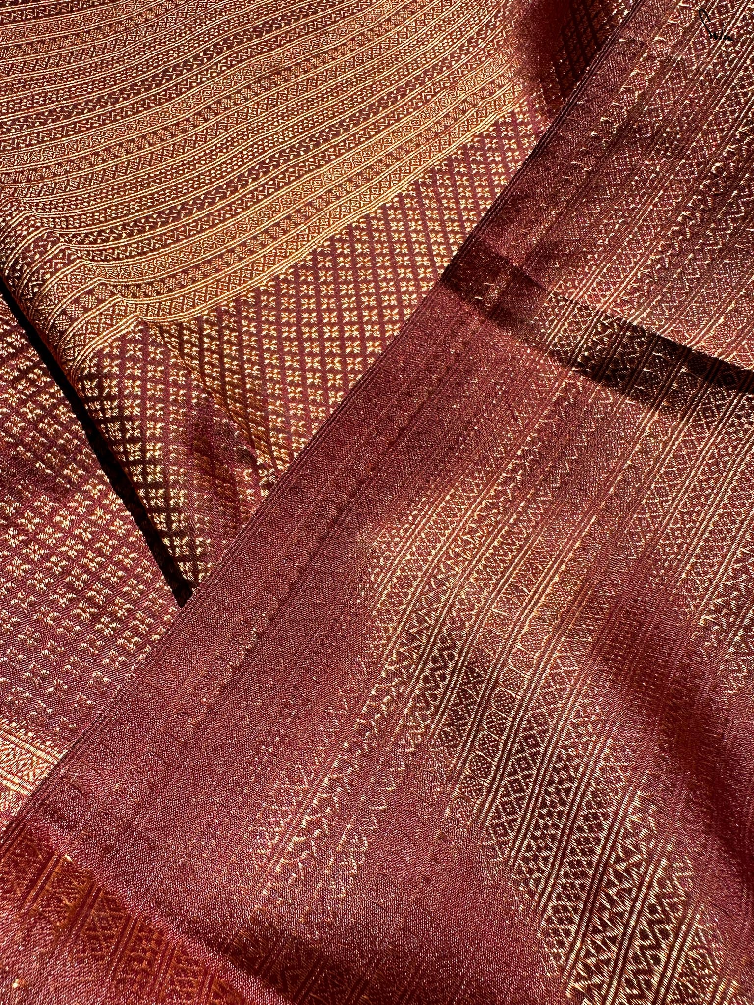 Indumati Purple Kanjivaram Saree