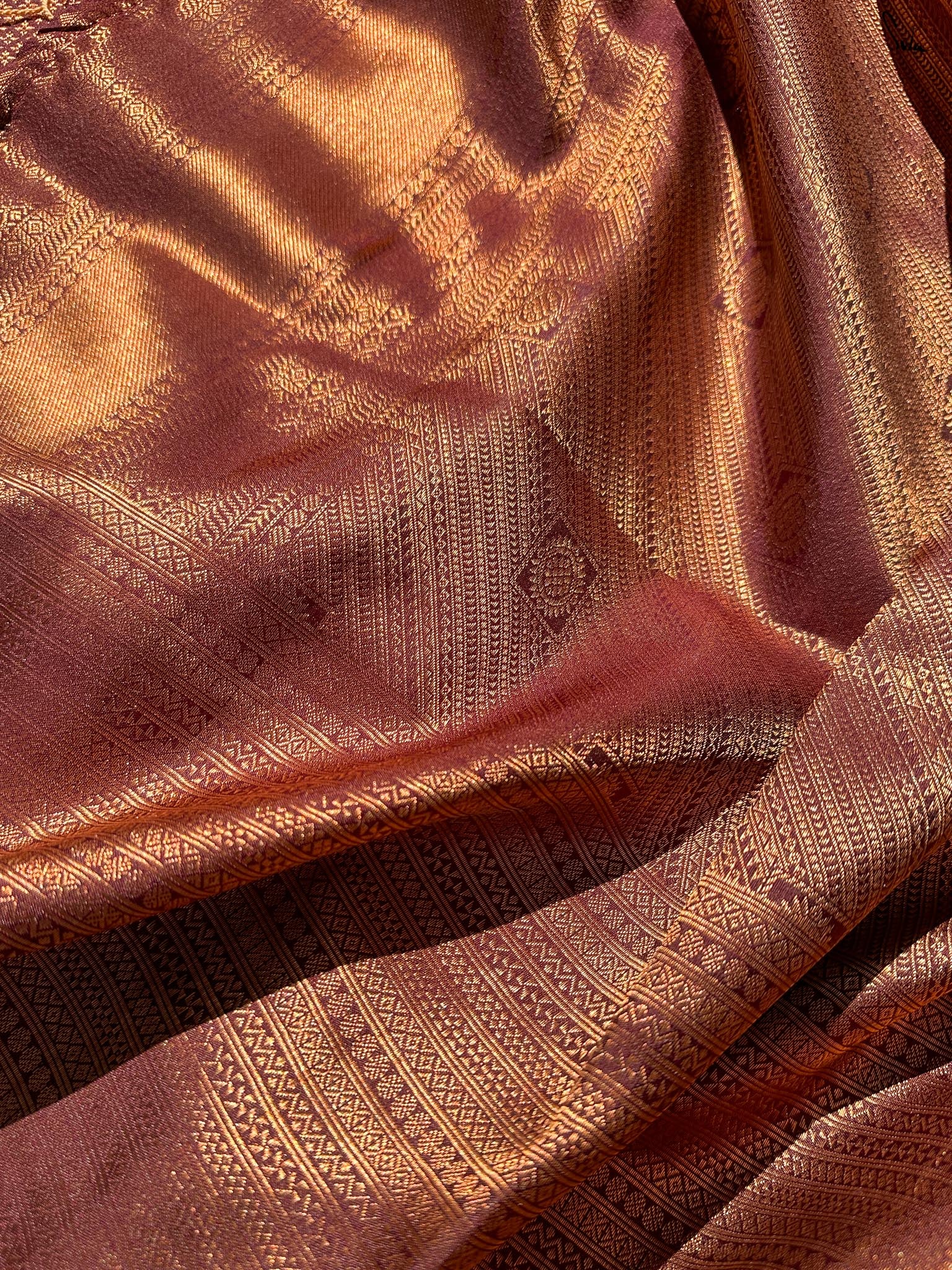 Indumati Purple Kanjivaram Saree