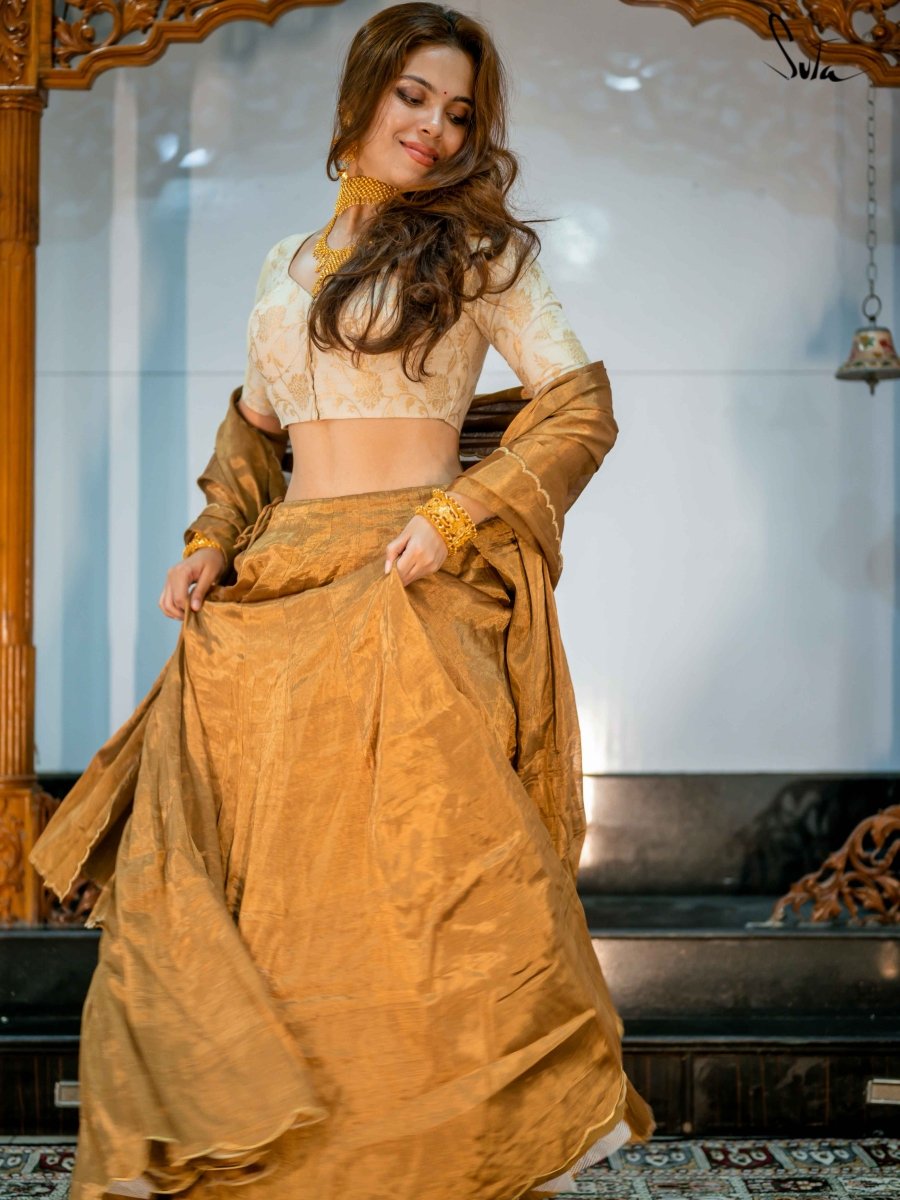 Chandini Ki Mehfil (Lehenga Set) - suta