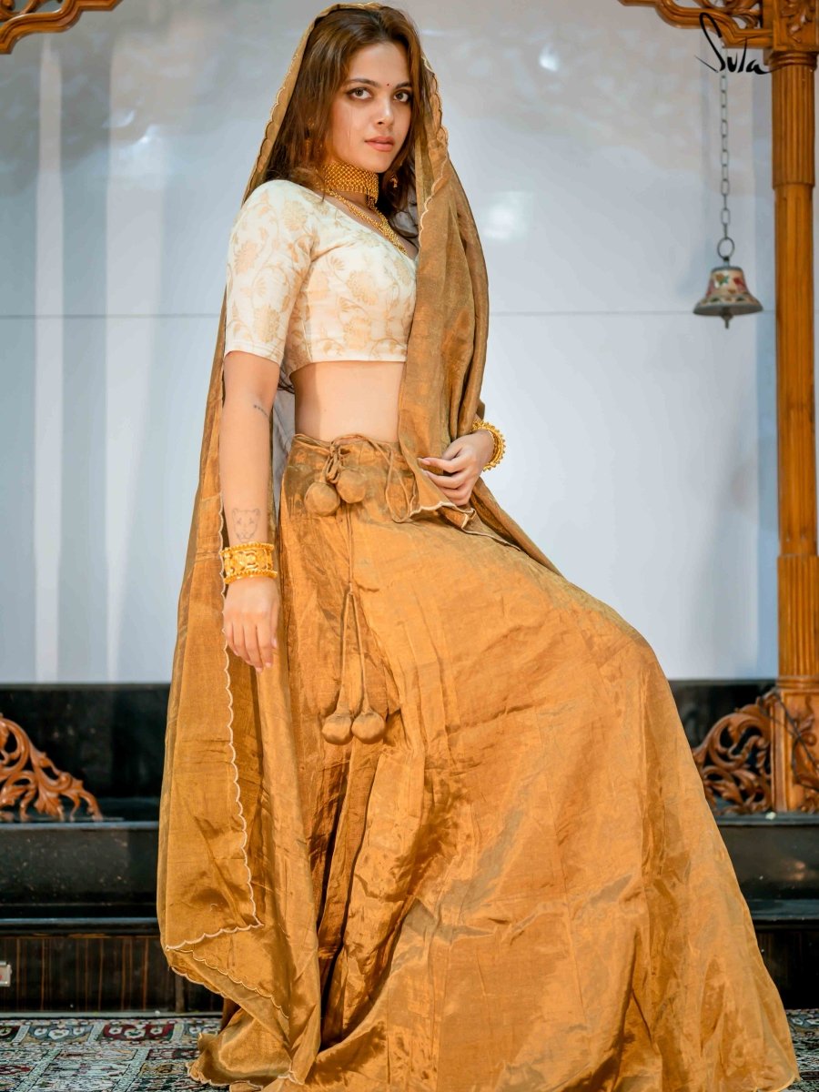 Chandini Ki Mehfil (Lehenga Set) - suta