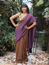 Celestial Yin Yang (Reversible Saree)