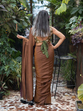 Celestial Yin Yang (Reversible Saree)
