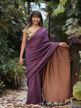 Celestial Yin Yang (Reversible Saree)