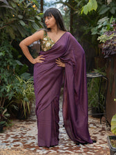 Celestial Yin Yang (Reversible Saree)