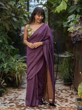 Celestial Yin Yang (Reversible Saree)