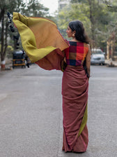 Yin Yang Utopia (Reversible Saree)