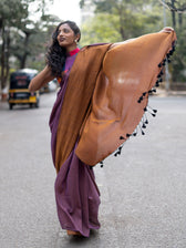 Celestial Yin Yang (Reversible Saree)
