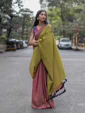 Yin Yang Utopia (Reversible Saree)