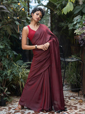 Yin Yang Symphony (Reversible Saree)