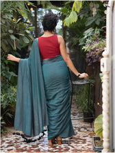 Yin Yang Symphony (Reversible Saree)