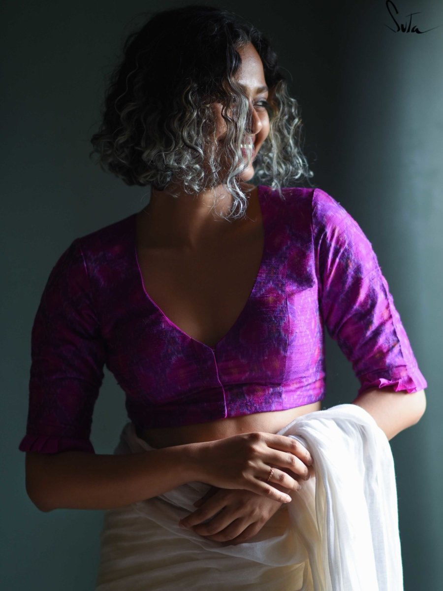 Evening Hues (Blouse) - suta.in