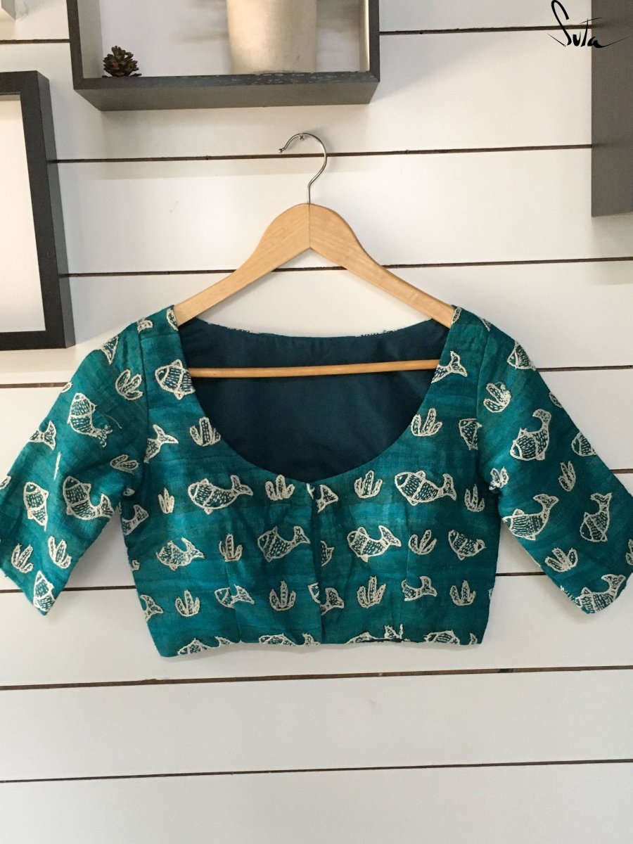 Fish Shoal (Blouse) - suta.in