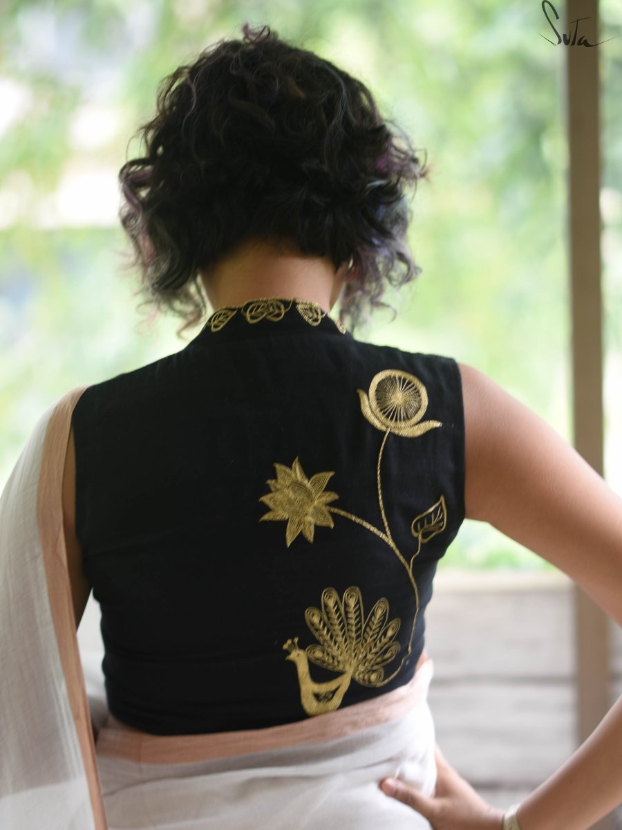 Golden chakra (Blouse) - suta.in