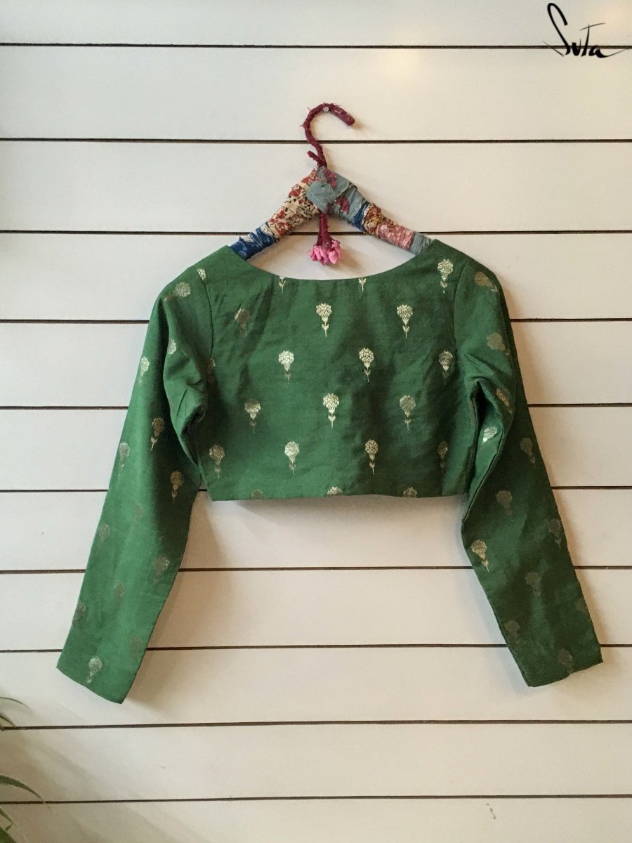 Green and Gold (Blouse) - suta.in