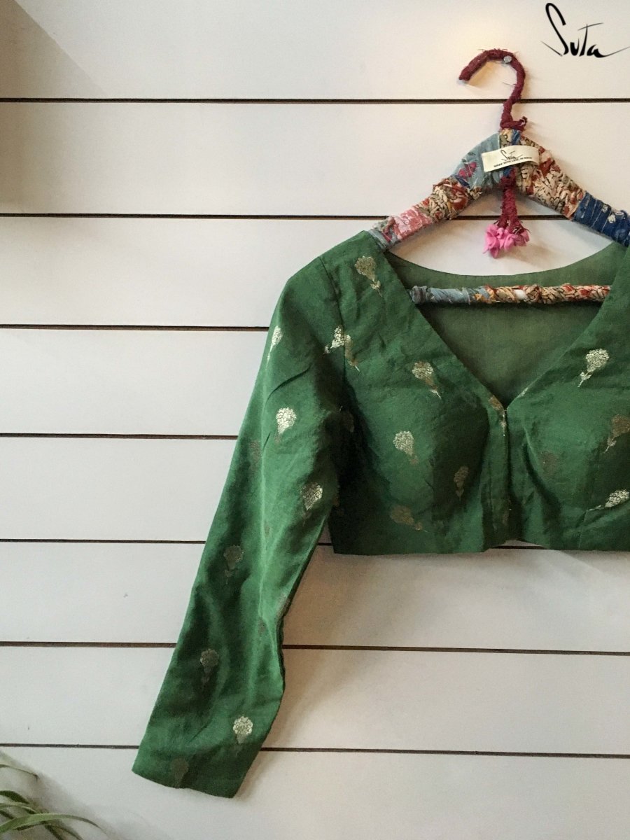 Green and Gold (Blouse) - suta.in