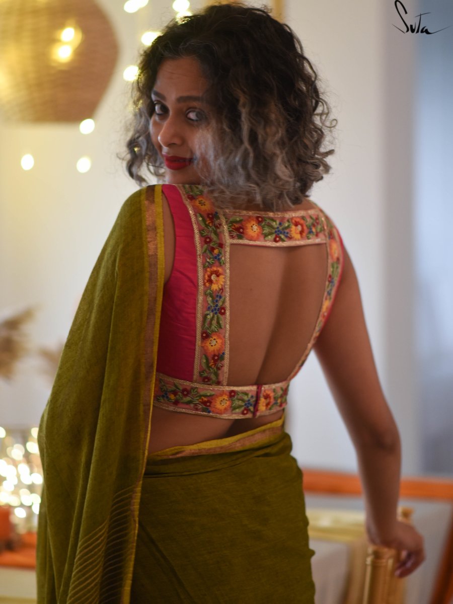 Gulabi Bagicha ( Blouse ) - suta.in