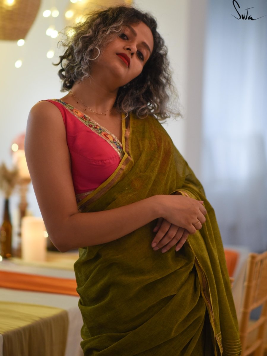 Gulabi Bagicha ( Blouse ) - suta.in