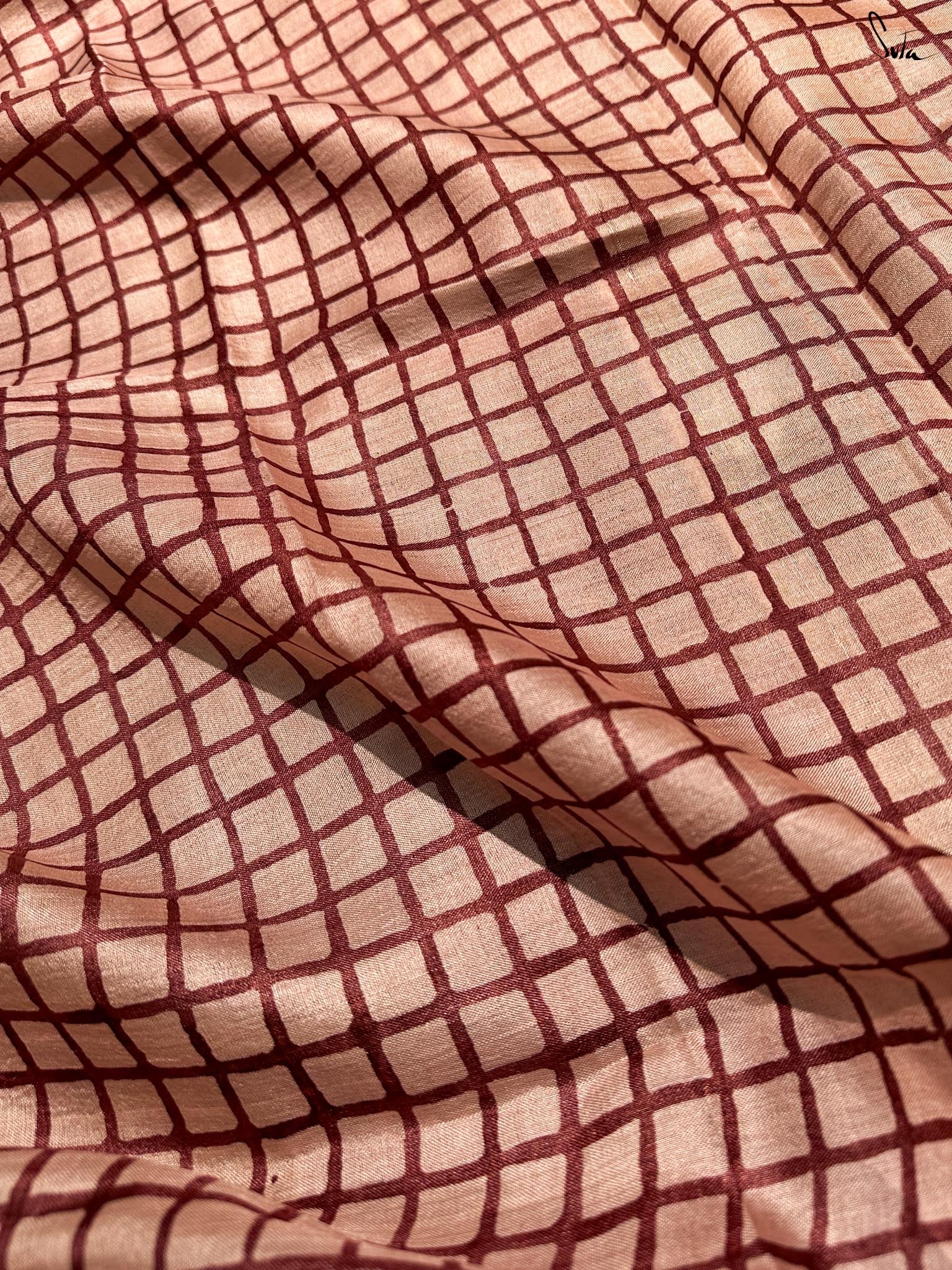 Pankhon Wali Kahaani (Hand Painted Pure Silk Saree)