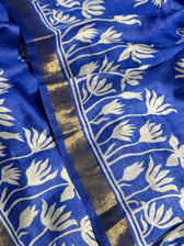 Mehrunisa Ka Baagh (Hand Painted Pure Silk Saree)