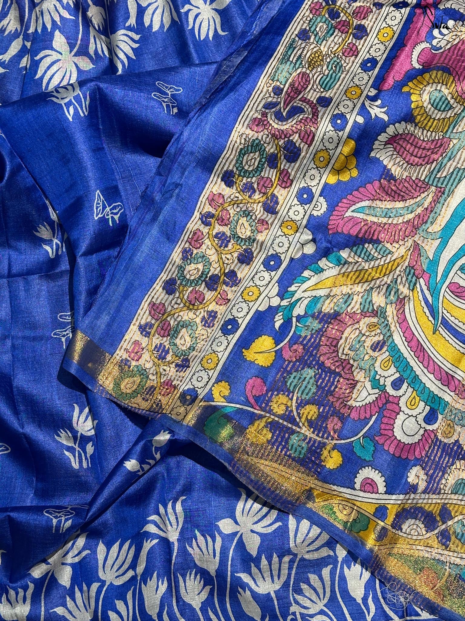 Mehrunisa Ka Baagh (Hand Painted Pure Silk Saree)
