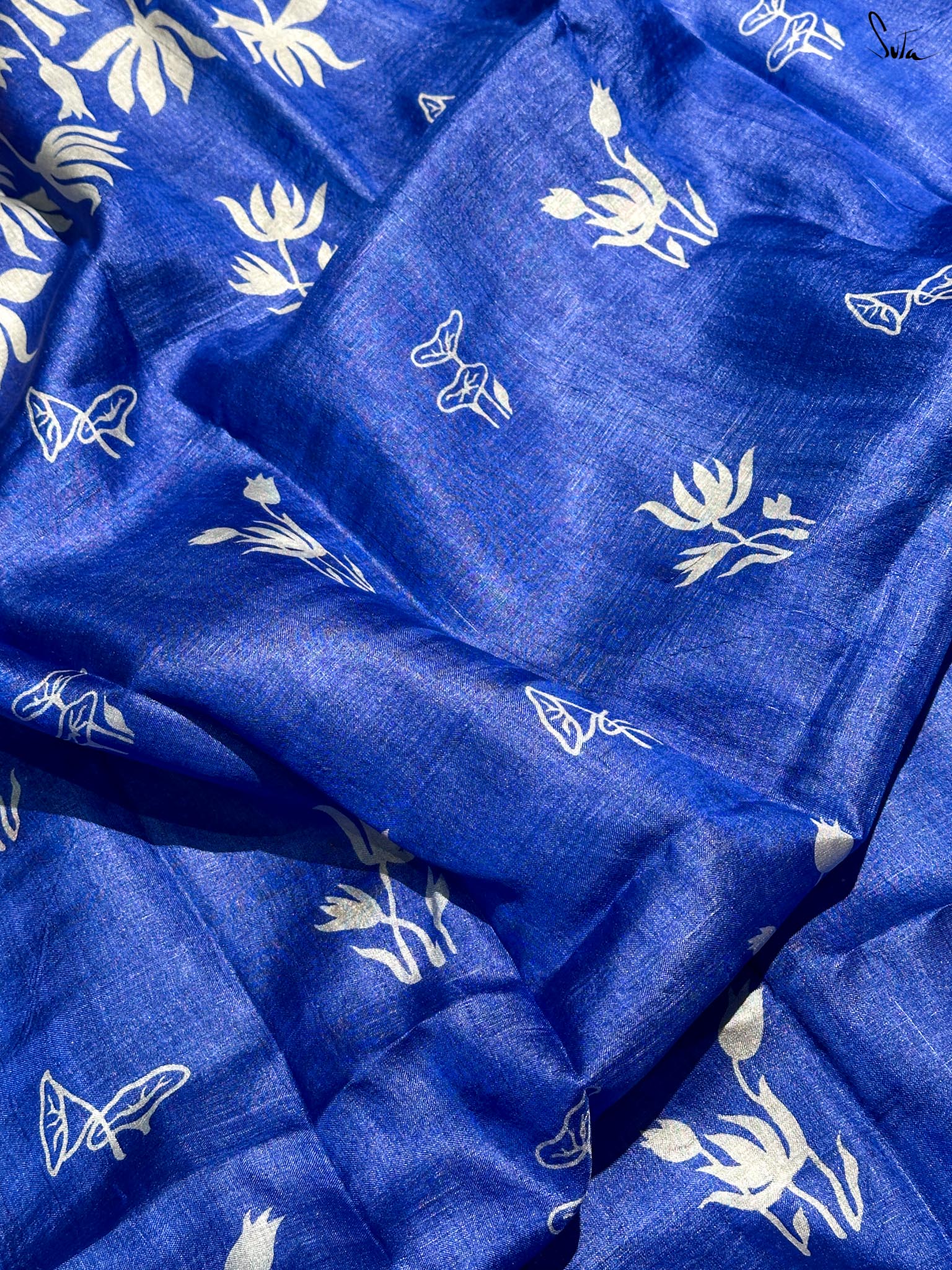 Mehrunisa Ka Baagh (Hand Painted Pure Silk Saree)