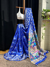 Mehrunisa Ka Baagh (Hand Painted Pure Silk Saree)