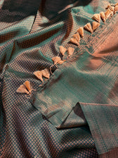Vaanika Green Kanjivaram Saree